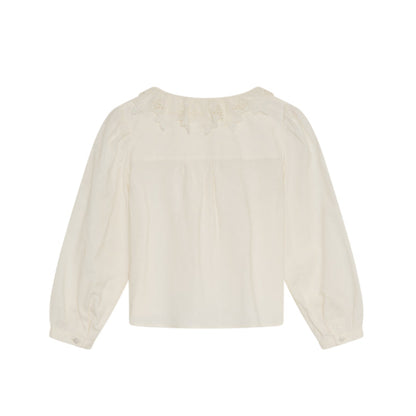 Soleil Blouse - Whisper White