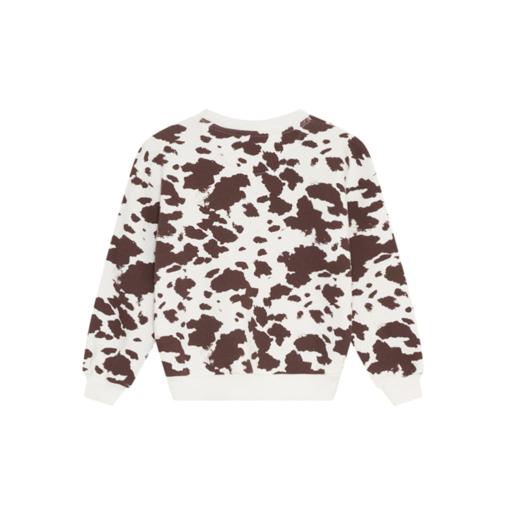 Tns Logo Sweatshirt - Cow Print