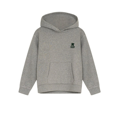 Tns Logo Hoodie - Mid Grey Melange