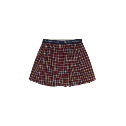 Orbit Skirt - Check