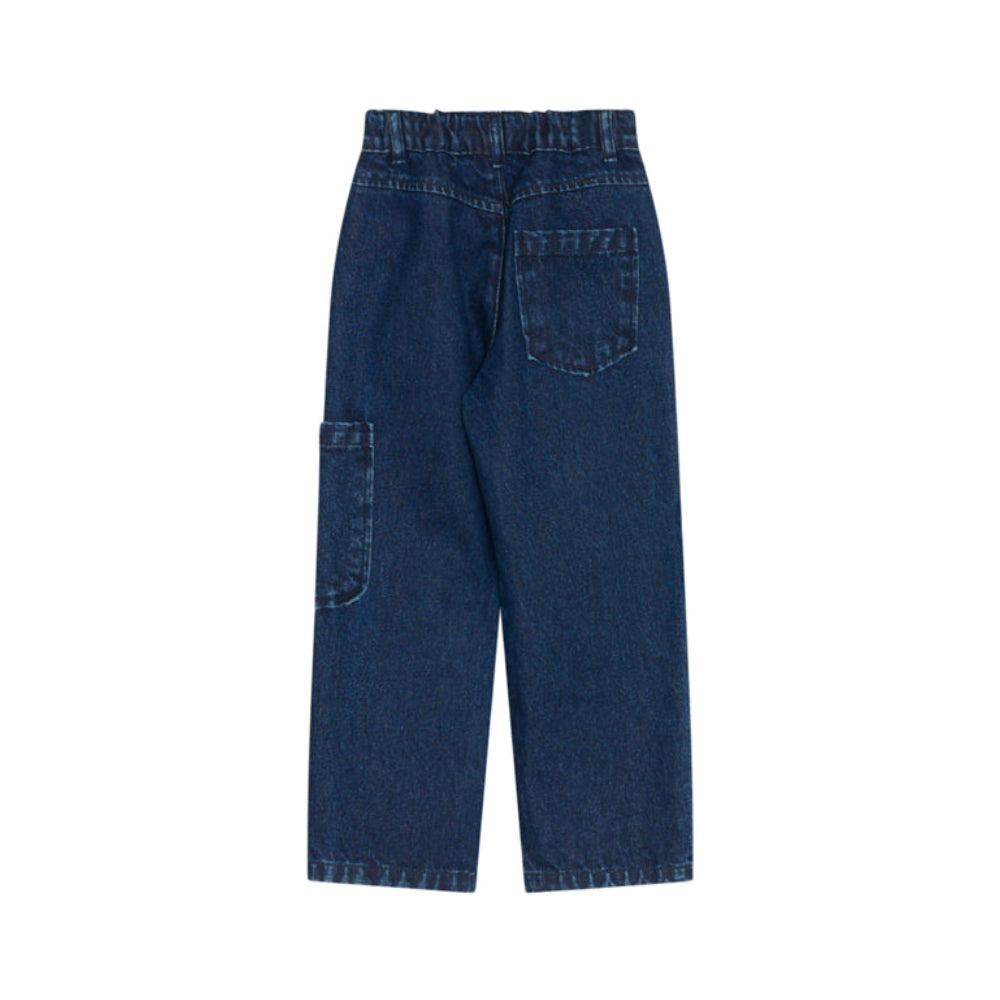 Tns Denim Pockets Trouser - Dark Blue Denim