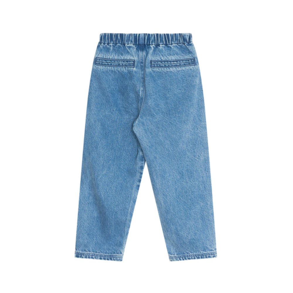 Ridge Denim Trouser - Mid Blue Denim