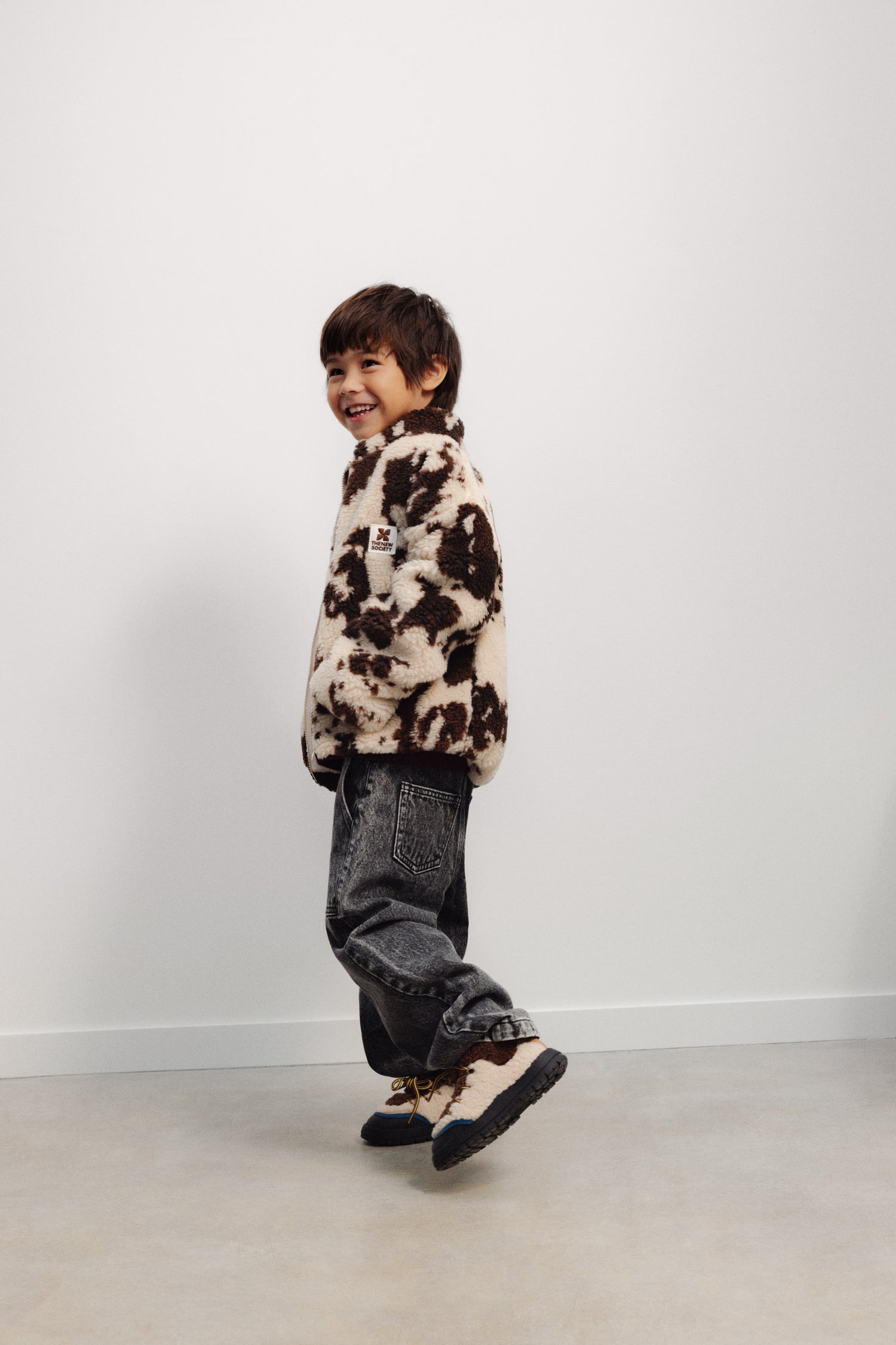 Wynn Jacket - Cow Print