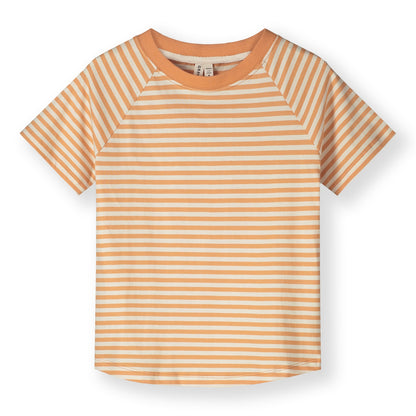 Crewneck Tee Gots - Melon - Cream