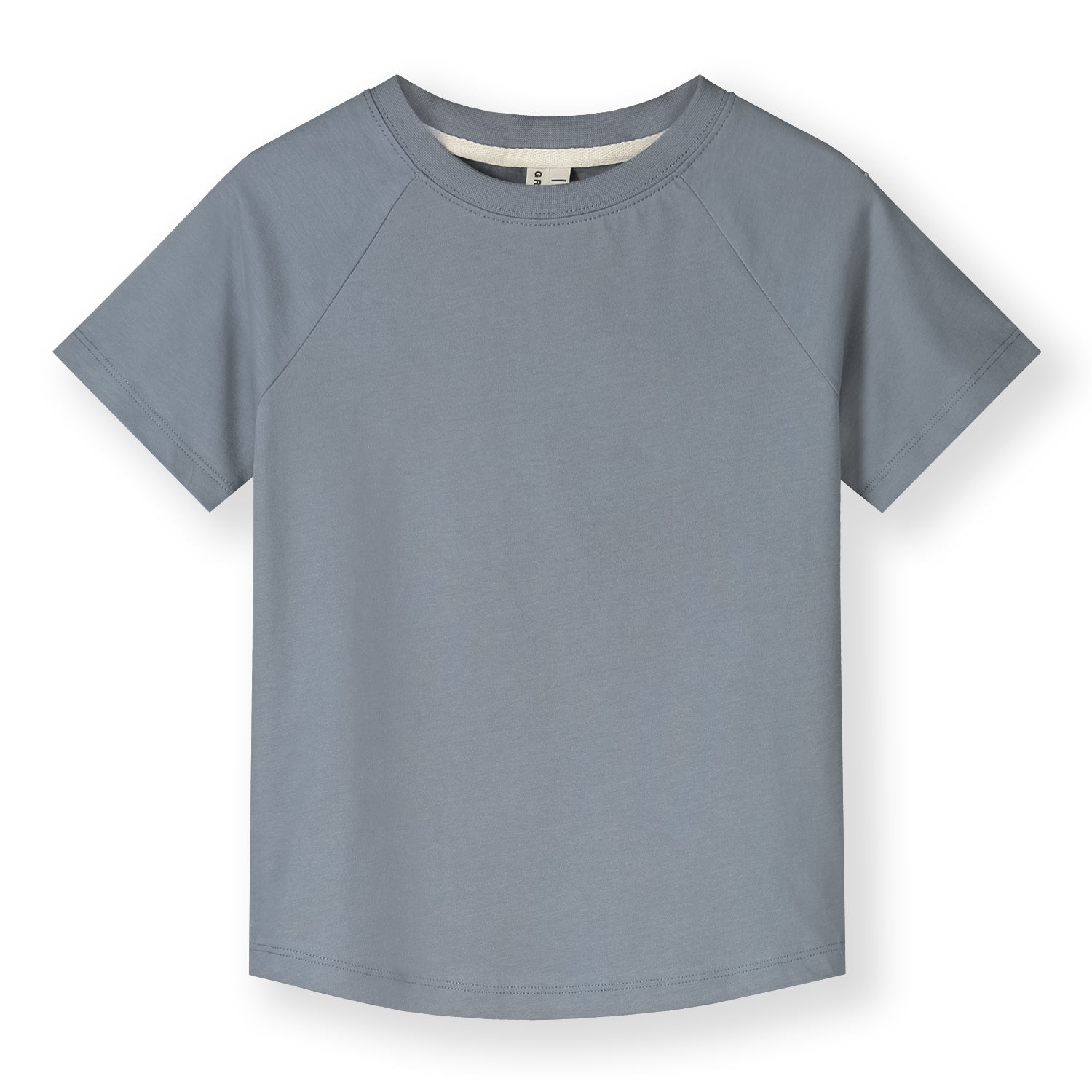 Crewneck Tee Gots - Stone Gray