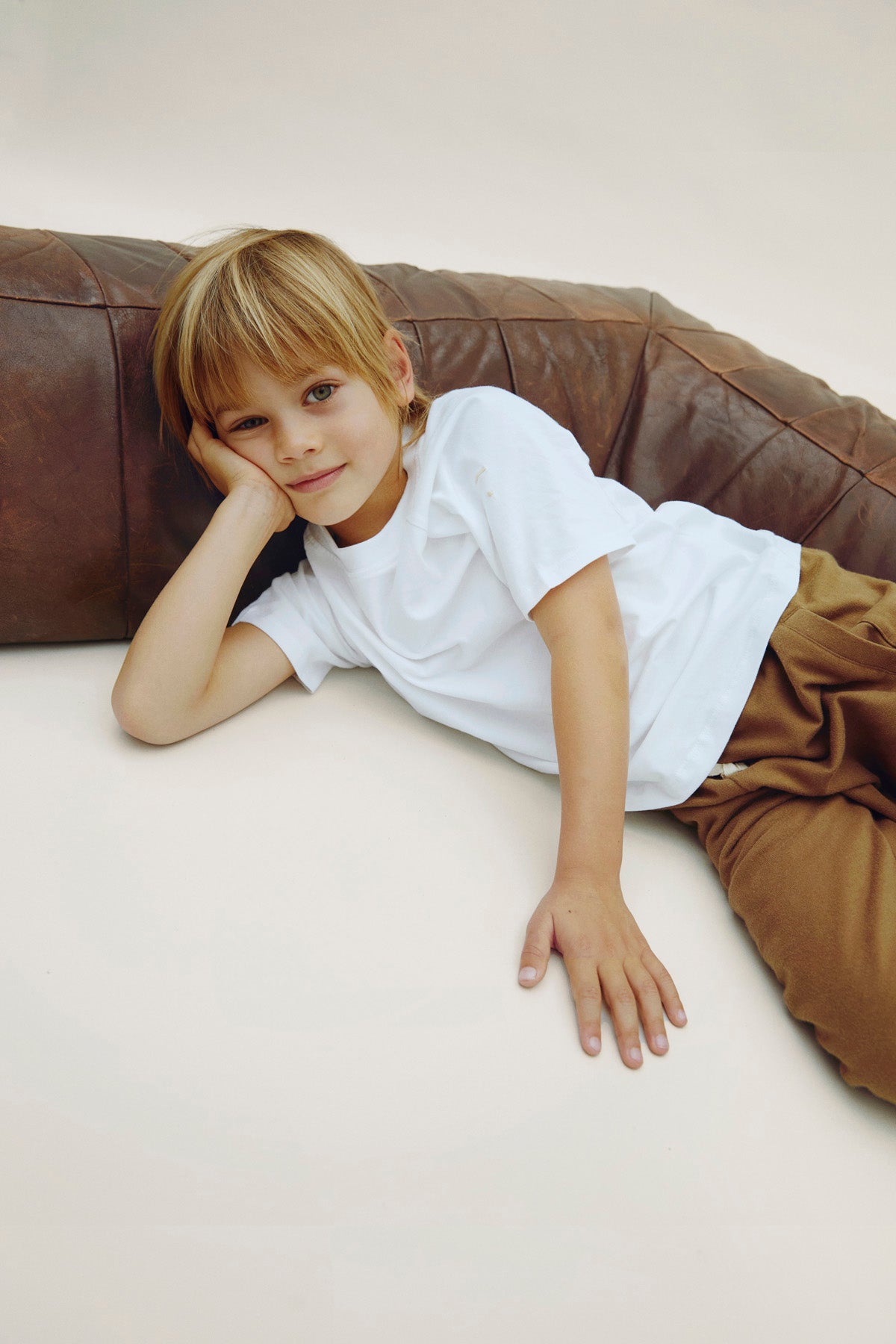 Crewneck Tee Gots - White