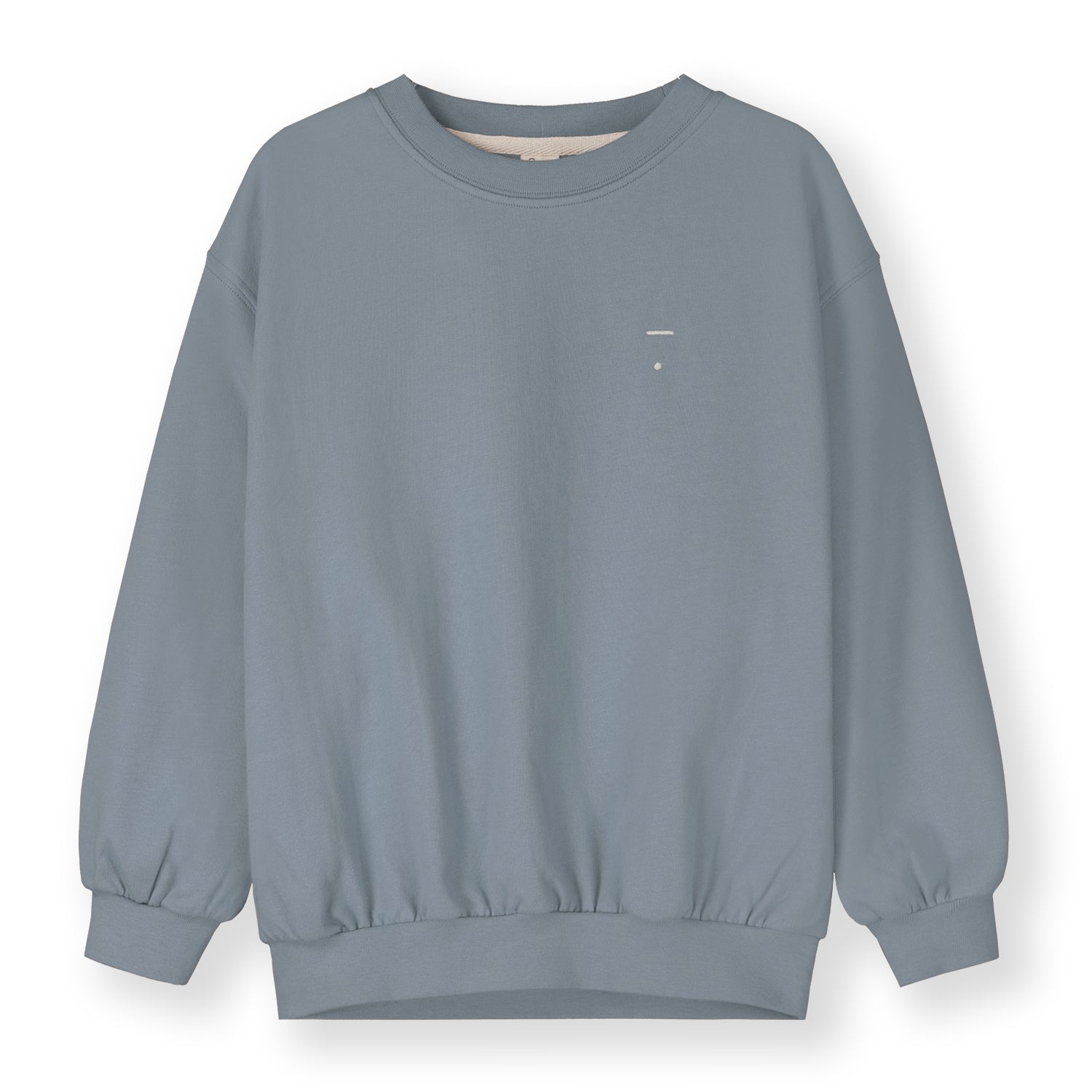 Dropped Shoulder Sweater Gots - Stone Gray