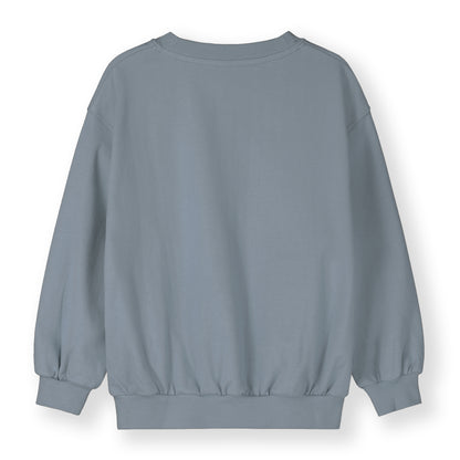 Dropped Shoulder Sweater Gots - Stone Gray