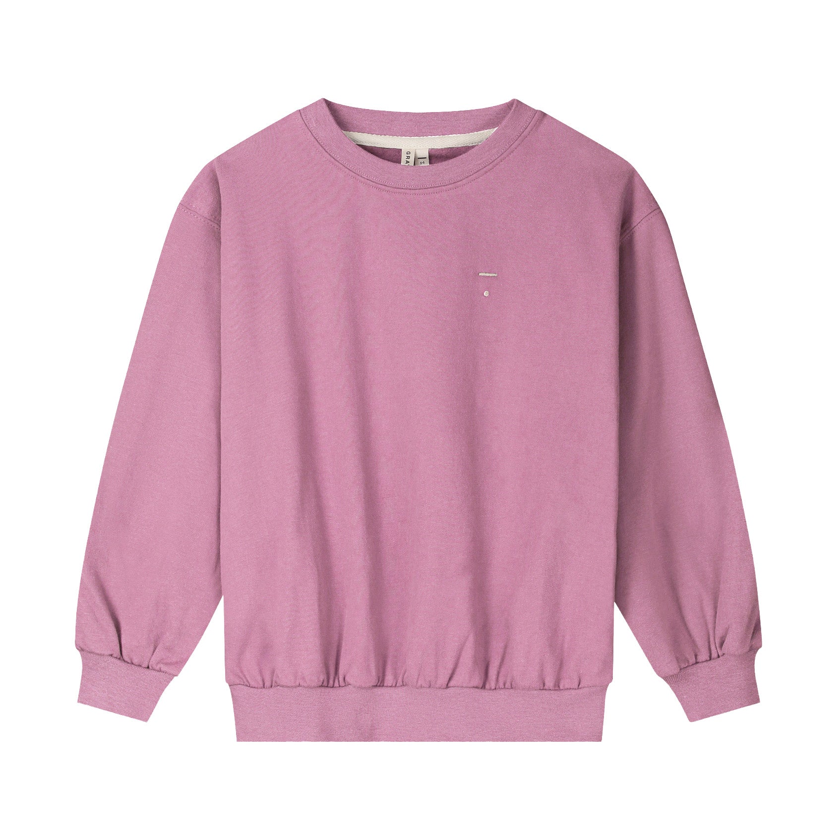 Dropped Shoulder Sweater Gots - Bubblegum