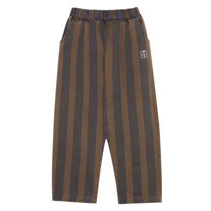 Blue Stripes Trousers - Blue