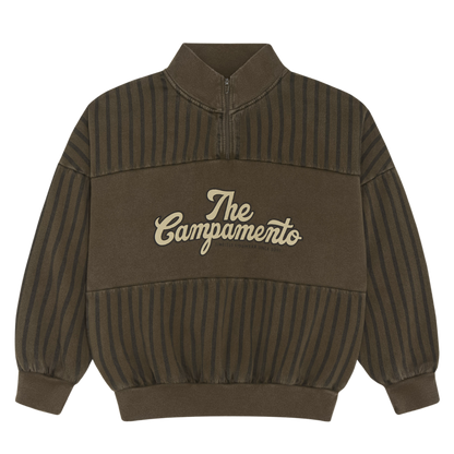 The Campamento Stripes Sweatshirt - Green