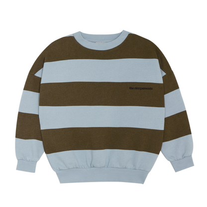 Green Stripes Sweatshirt - Green
