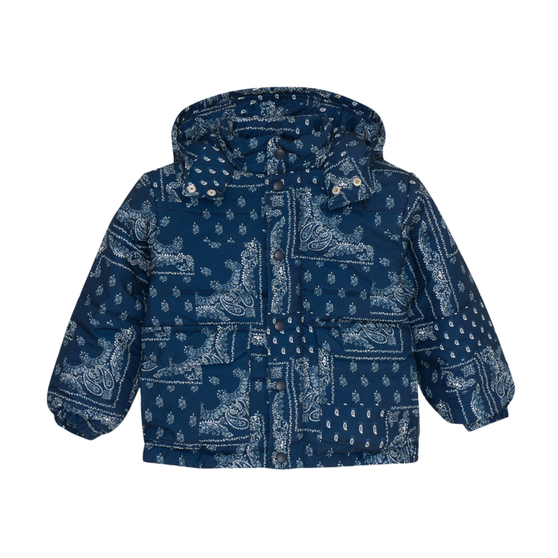 Luis Bandana Winterjas - Blauw