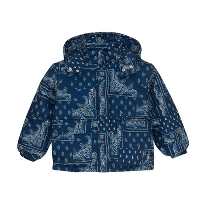 Luis Bandana Winterjas - Blauw
