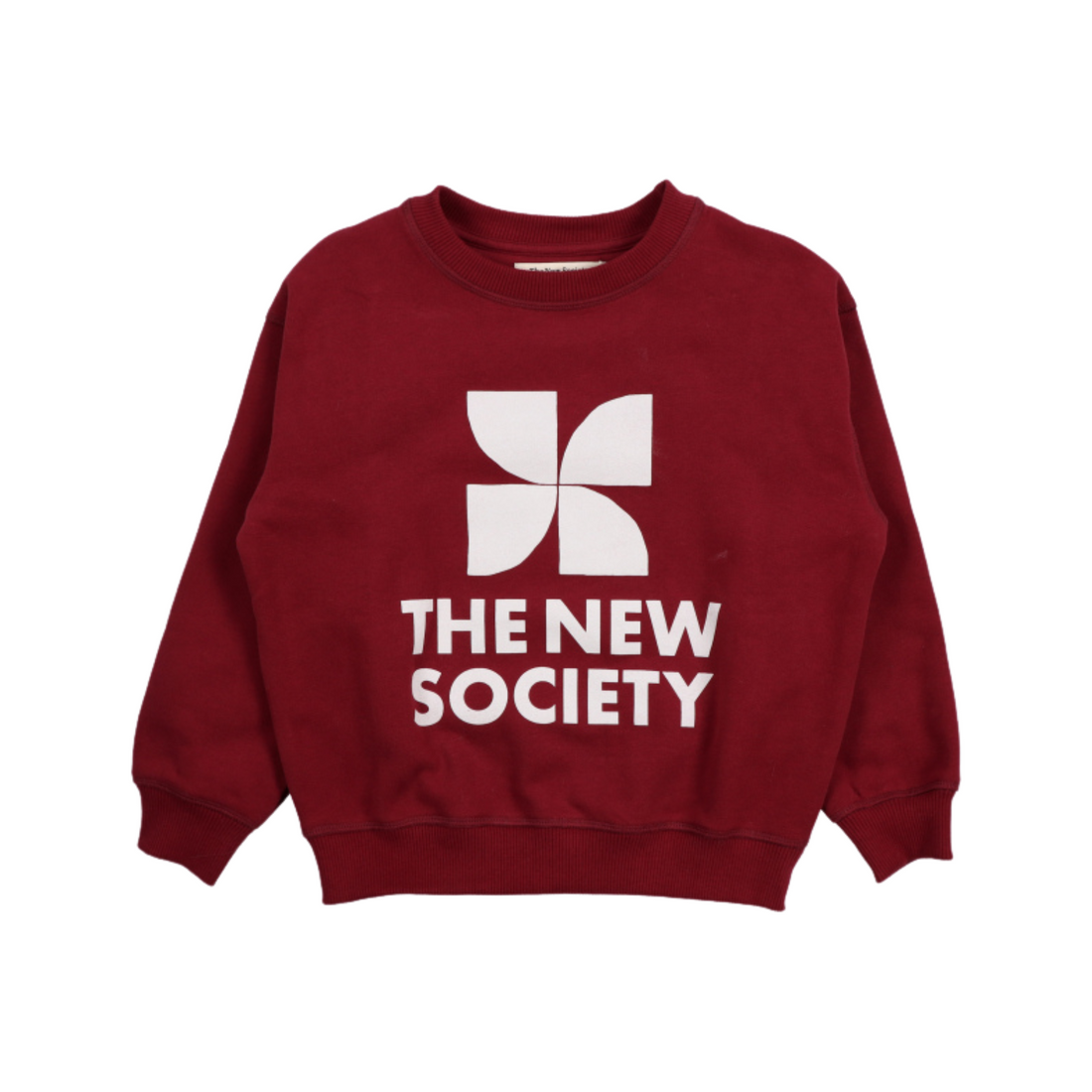 TNS Logo Trui -  Plum Fantasy Rood