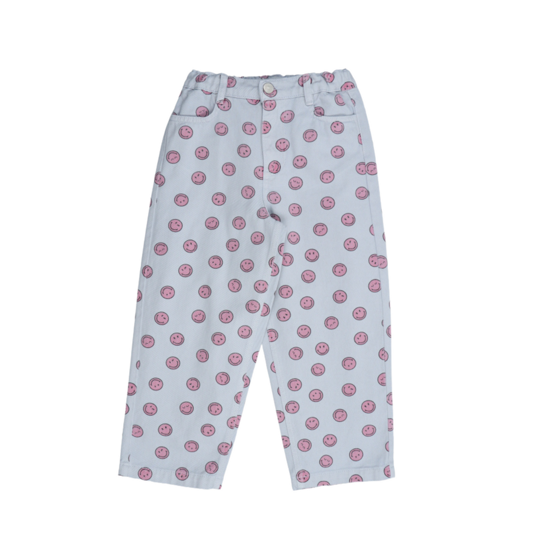 Smiley Broek - Lichtblauw