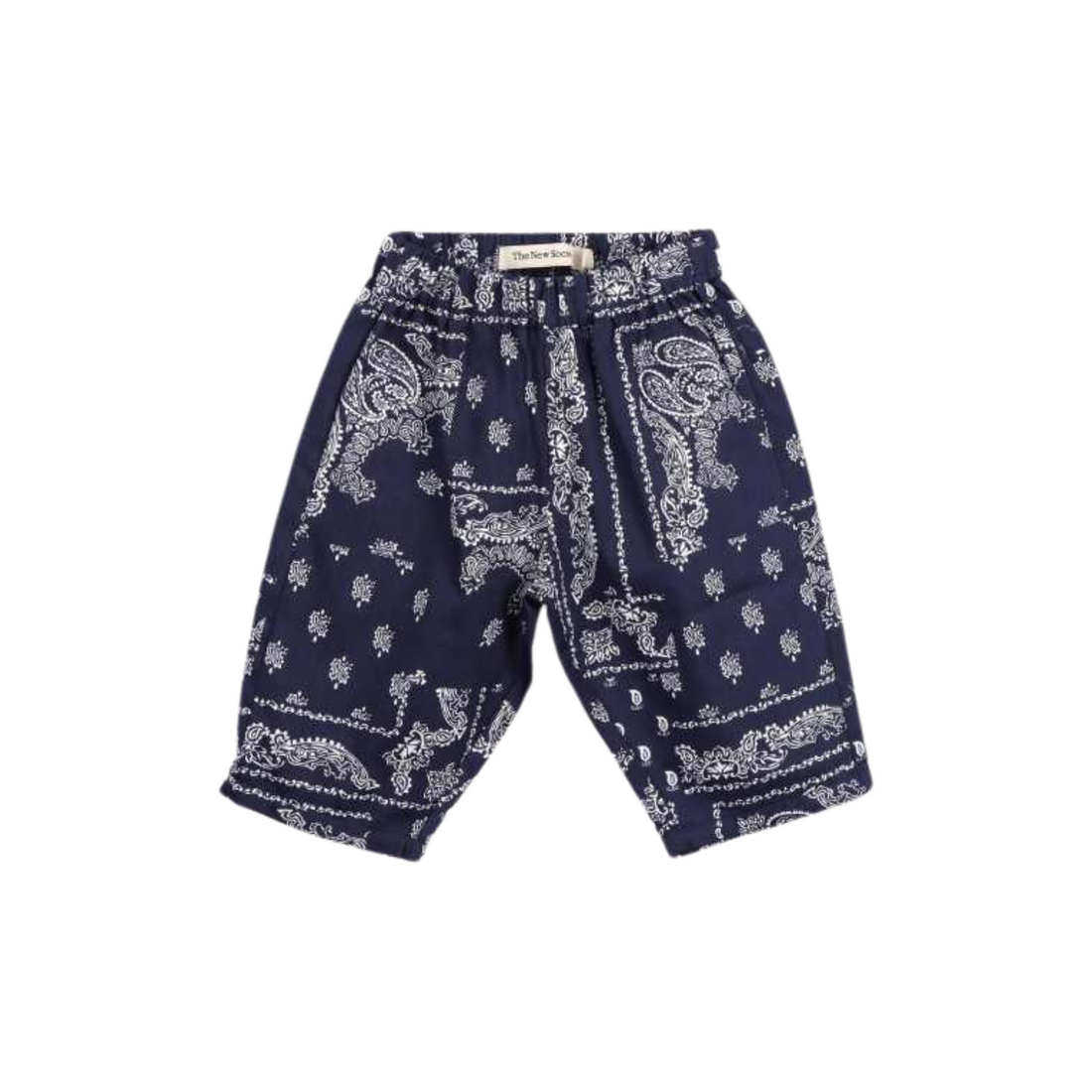 Luis Baby Broek - Bandana Blauw