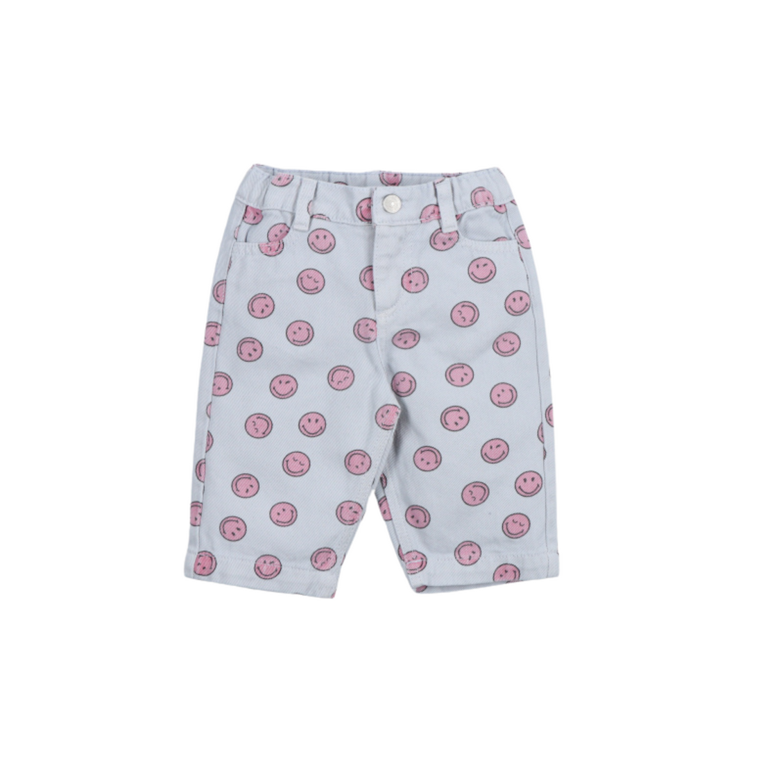 Smiley Baby Broek - Licht Blauw