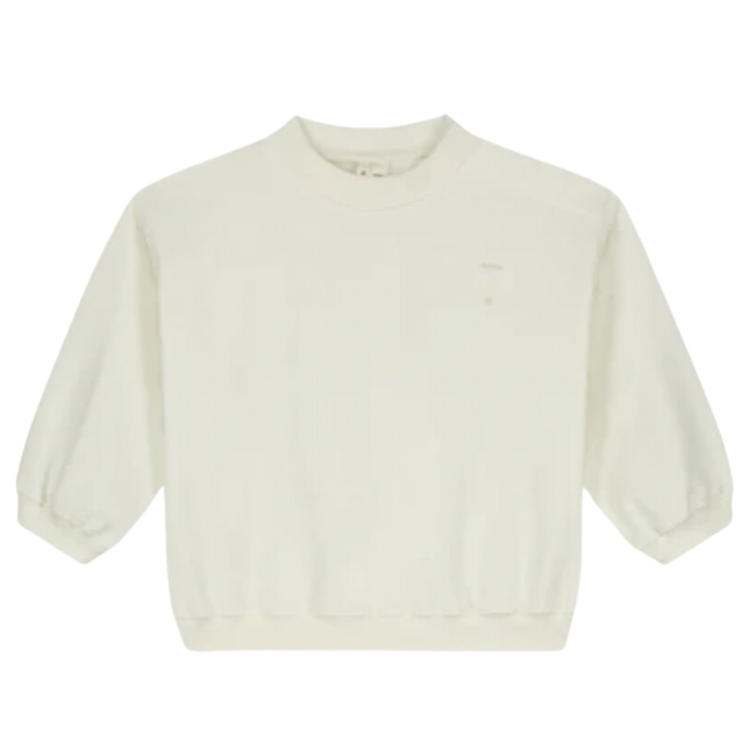 Baby Dropped Shoulder Sweater - Cream