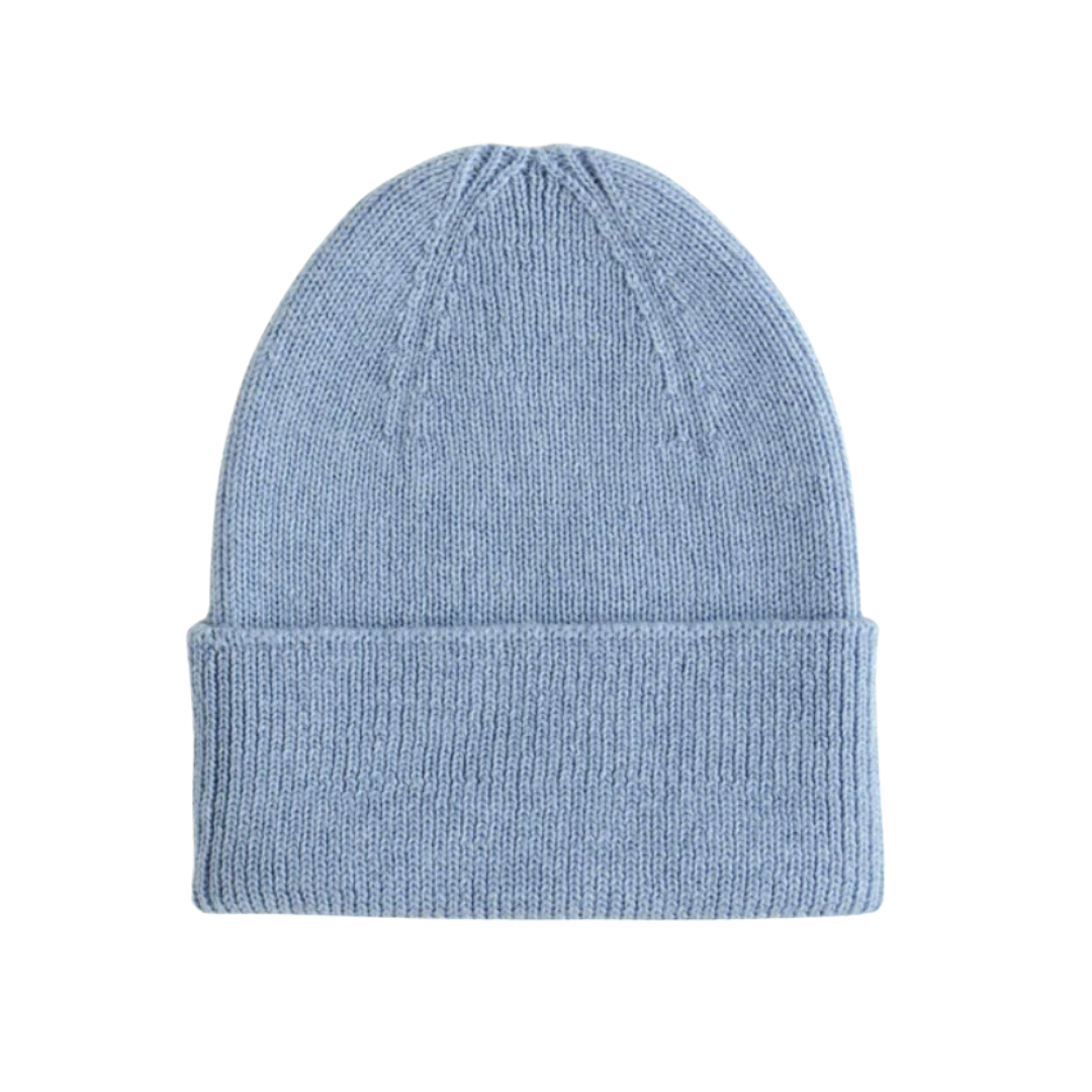 Beanie Fonzie Newborn - Light Blue