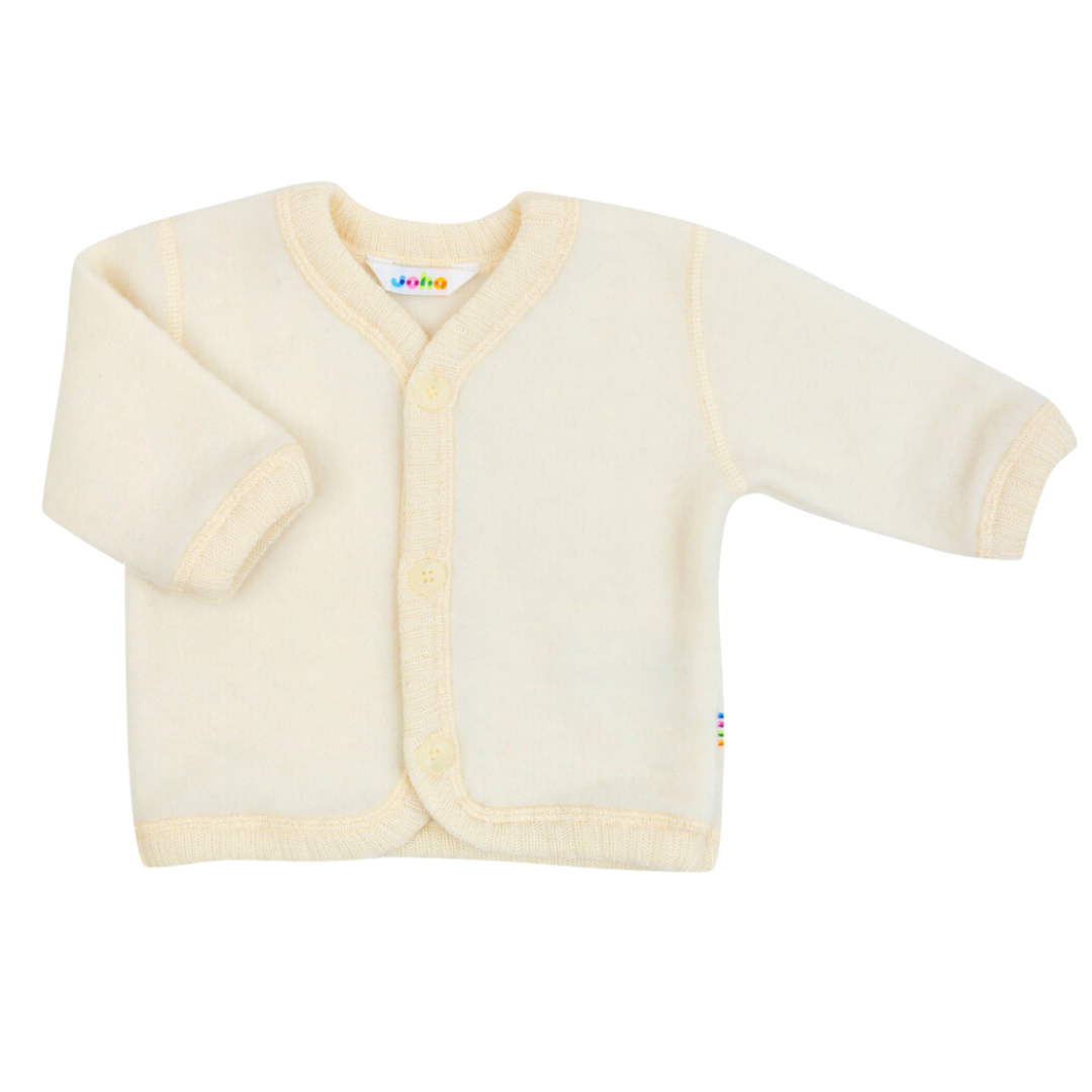 Vest Merino Wol Fleece - Cream