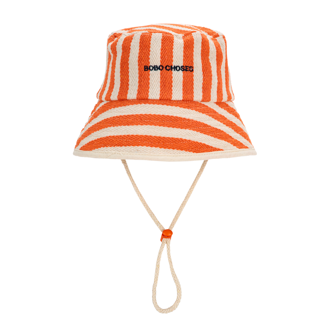 Bobo Choses Striped Bucket Hat