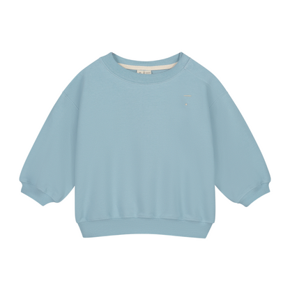 Baby Dropped Shoulder Sweater - Sky