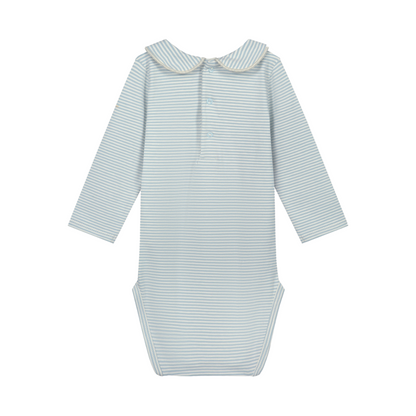 Baby Romper Met Kraag Sky Cream