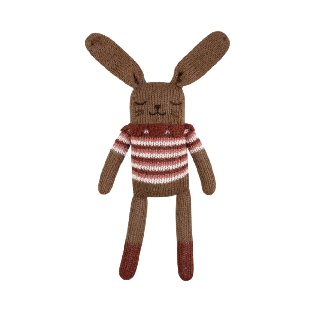 Bunny Knit Toy - Sienna Vintage Top