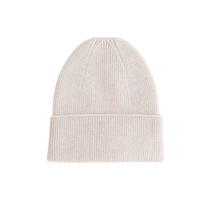 Beanie Fonzie Newborn - Cream