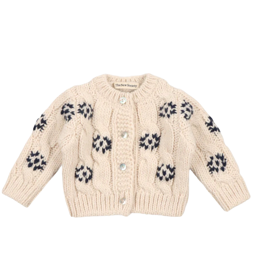 Osaka Baby Cardigan - Vanilla Cream