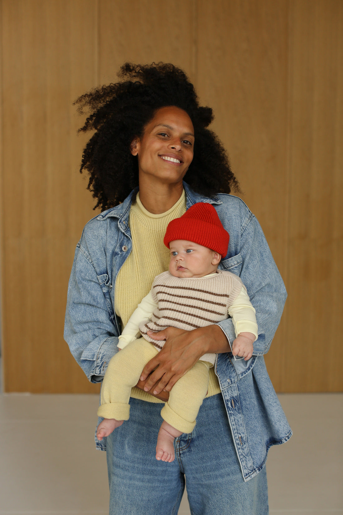 Vest Harvey Baby - Cream/Mocha