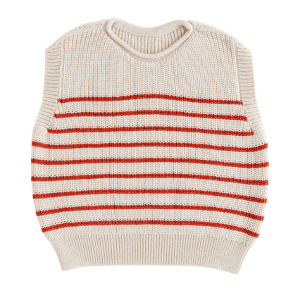 Vest Harvey (baby &amp; kids) - Cream+Red