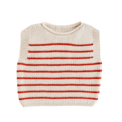 Vest Harvey (baby &amp; kids) - Cream+Red