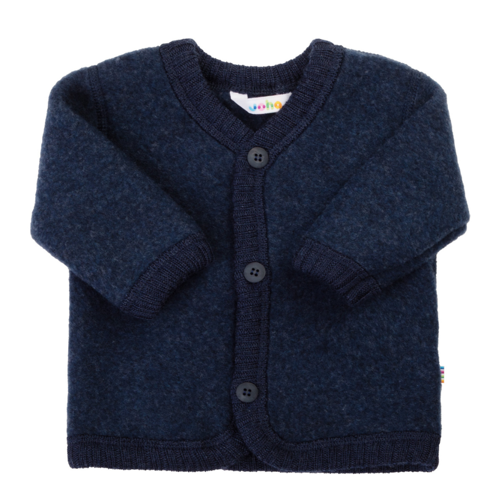 Vest Merino Wol Fleece - Blauw