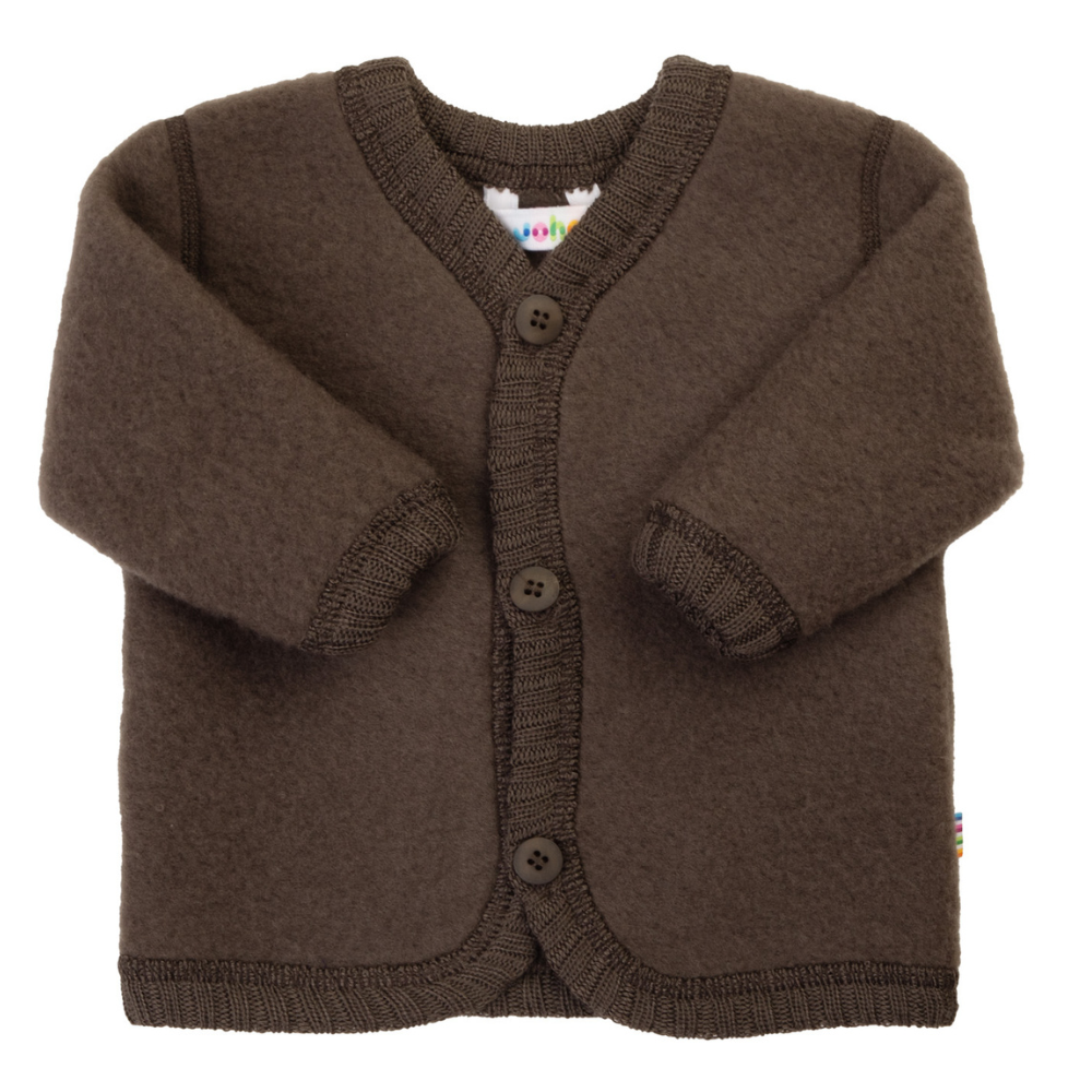 Vest Merino Wol Fleece - Bruin