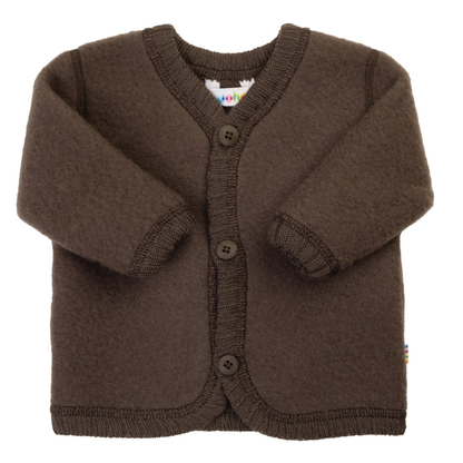 Vest Merino Wol Fleece - Bruin