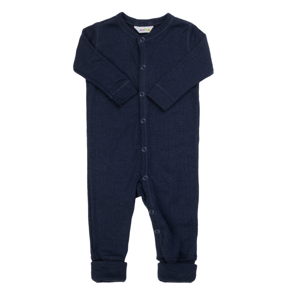 Wollen Jumpsuit - Blauw