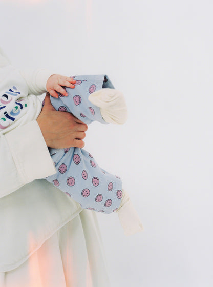 Smiley Baby Broek - Licht Blauw