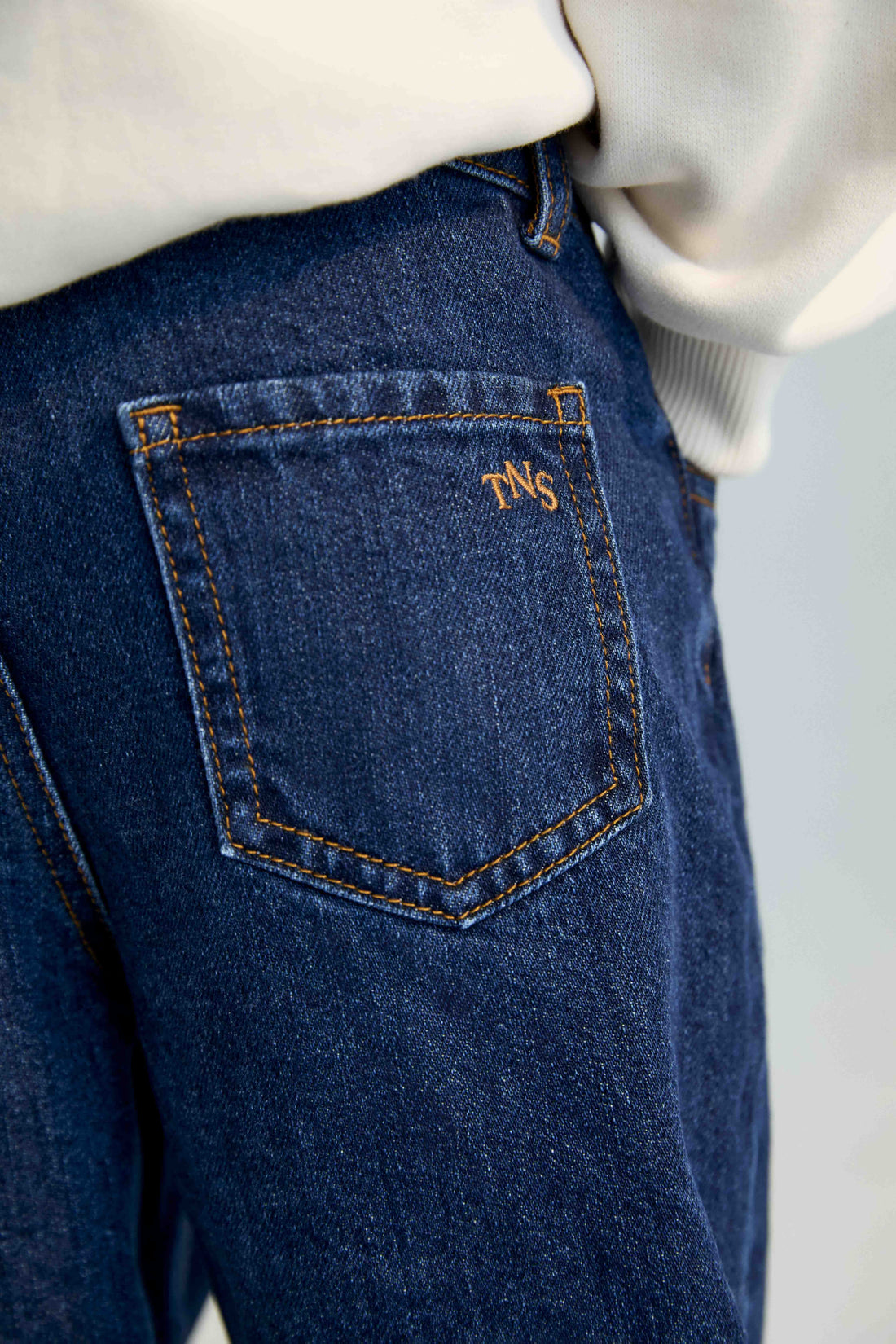 TNS Denim Broek - Blauw