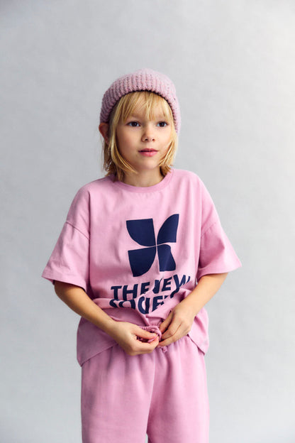 TNS Logo T-shirt - Roze
