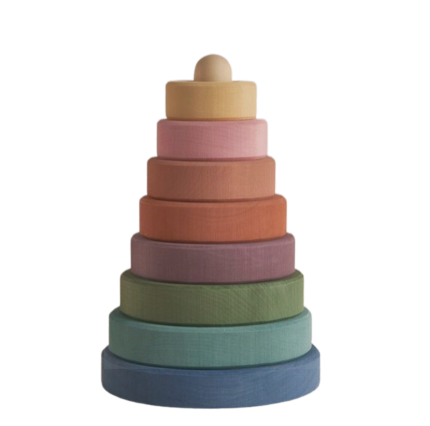 Pastel Natural Stacking Tower