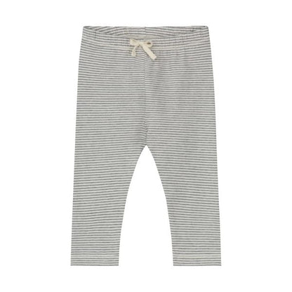 Baby Leggings - Grey Melange Cream