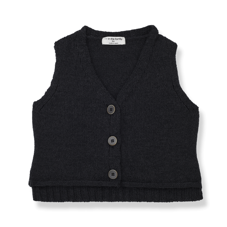 Tomas - Vest - Anthracite