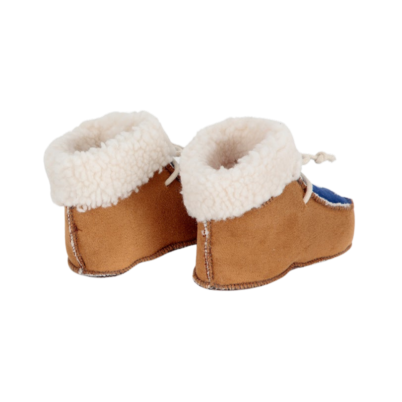 Baby Beneath The Moon Booties - Light Brown