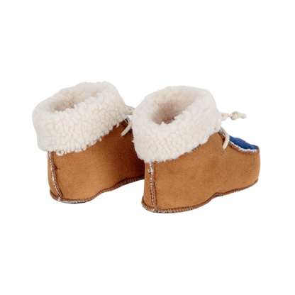 Baby Beneath The Moon Booties - Light Brown