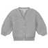 Baby Knitted Cardigan - Grey Melange