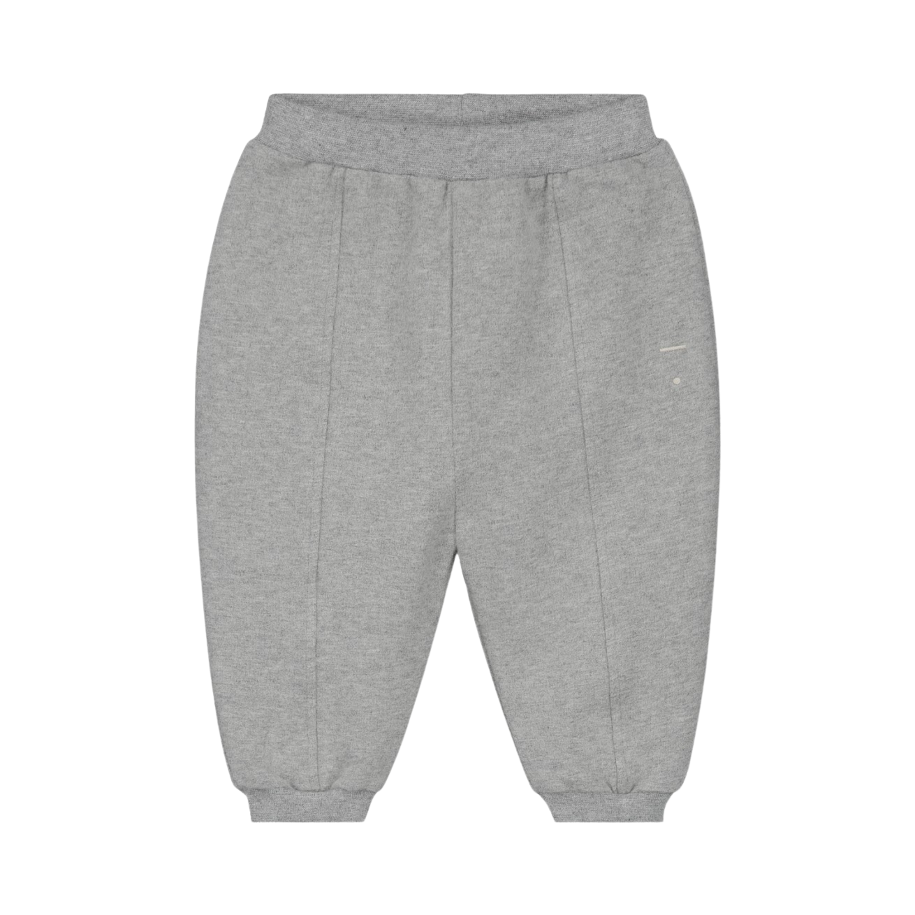 Baby Pant With Pintucks - Grey Melange