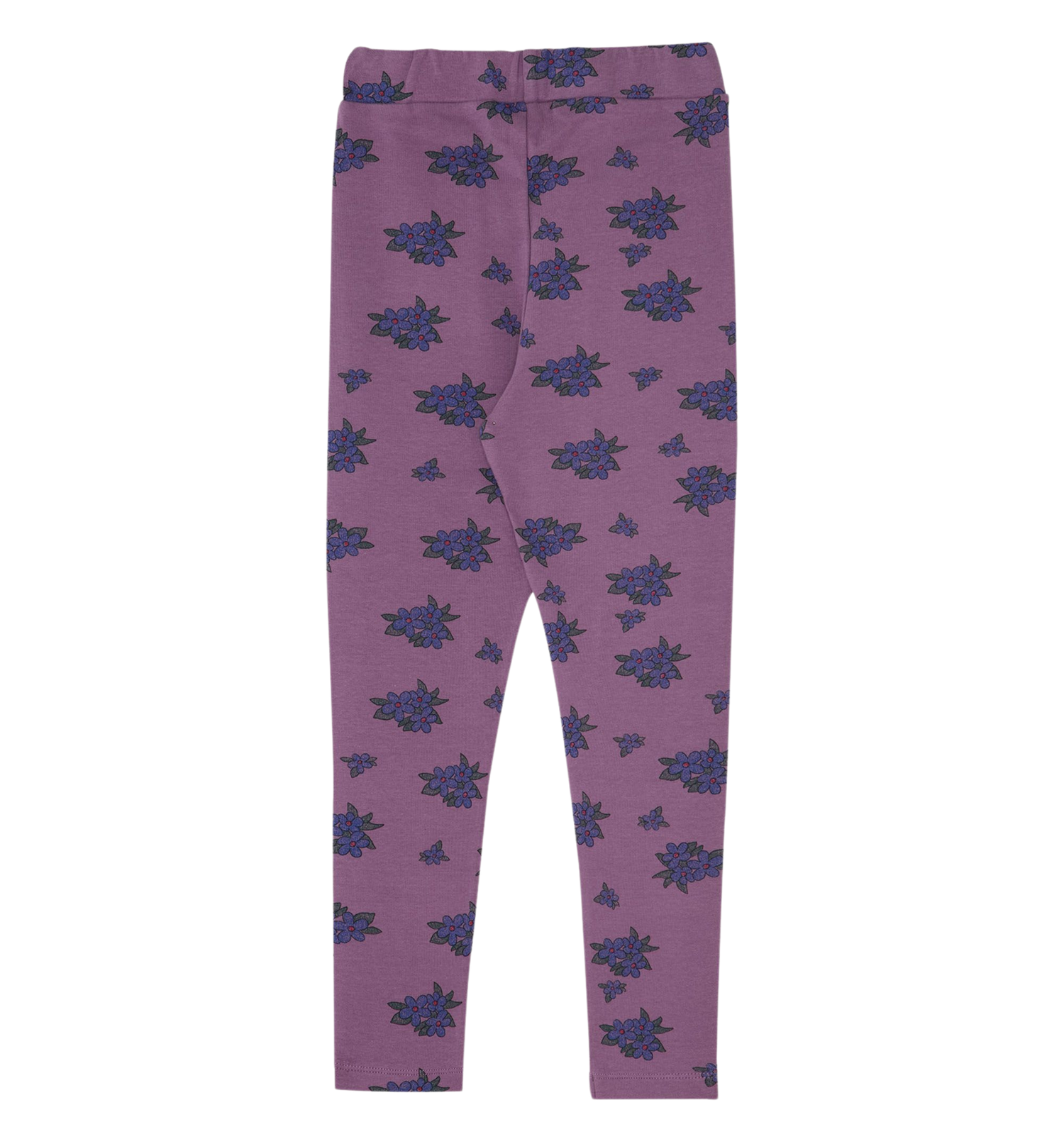 Flowers Kids Leggings - Purple