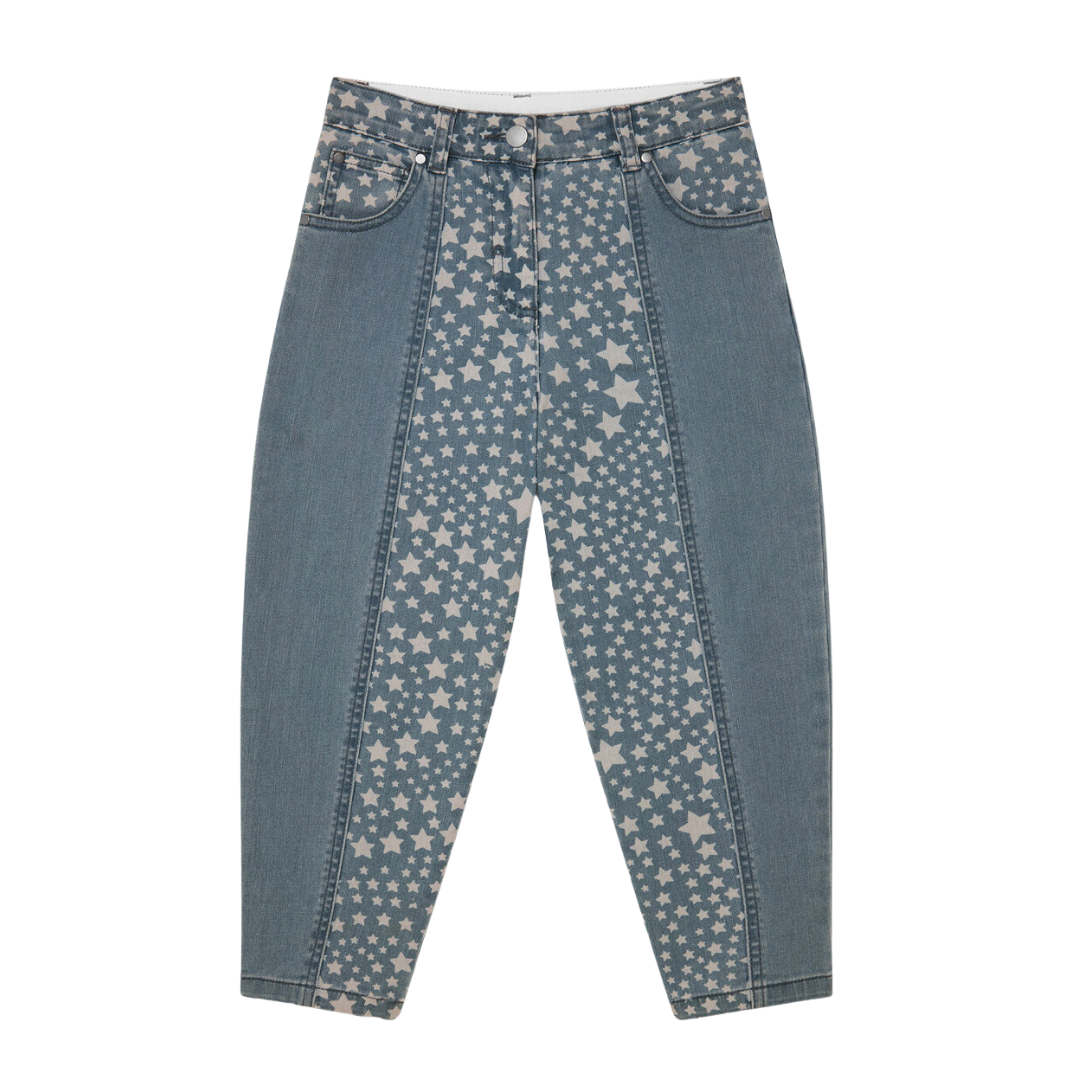 Trousers - Blu/Bianco